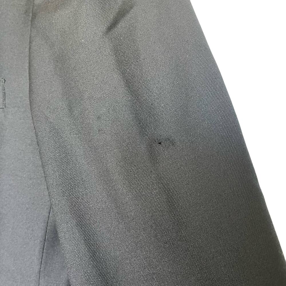 Brooks Brothers Men’s Brooksease Black Wool Blazer Gold Buttons Size 45R - Picture 7 of 16